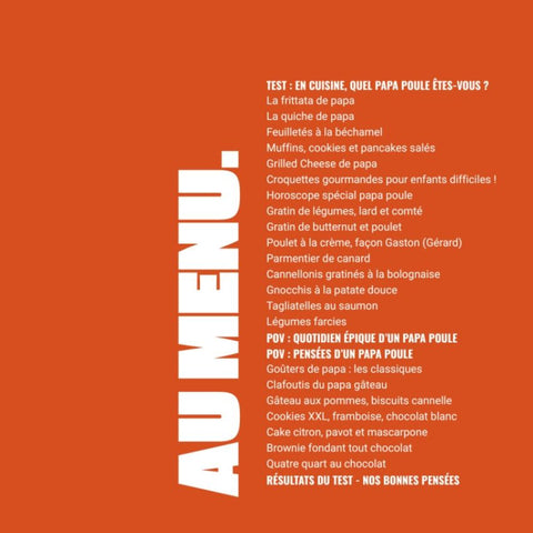 Livre de recettes - Papa Poule