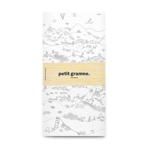 Affiche à colorier Volcans