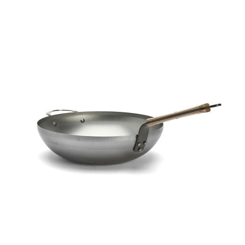 Wok En Acier Mineral - B Bois Ø32cm