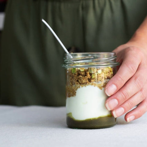 Miel de romarin et matcha