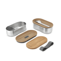 Double Bento Lunch Box inox - 2x500ml - Coutume