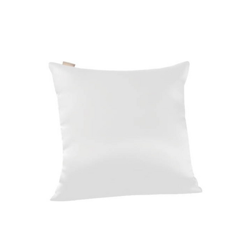 Taie D'oreiller Carrée Pure Soie - Blanche Emily's Pillow