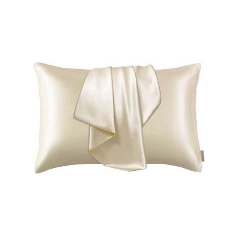 Taie D'oreiller Rectangle Pure Soie - Champagne Emily's Pillow