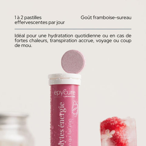 Électrolytes énergie - Framboise / Sureau
