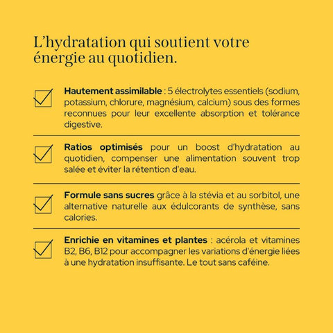 Électrolytes énergie - Mangue / Passion