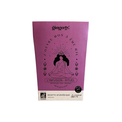 Infusion-rituel bio - J'ouvre mon 3ème oeil - 50g