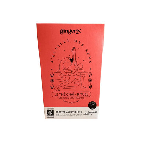 Thé Chaï bio - J'éveille mes sens - 70g