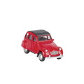 Voiture miniature en métal Citroën 2 CV - Rouge Goki