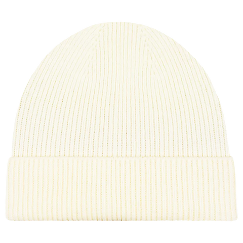 Bonnet en laine mérinos & cachemire - écrus