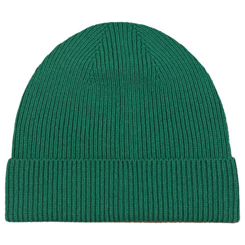Bonnet en laine mérinos & cachemire - Vert