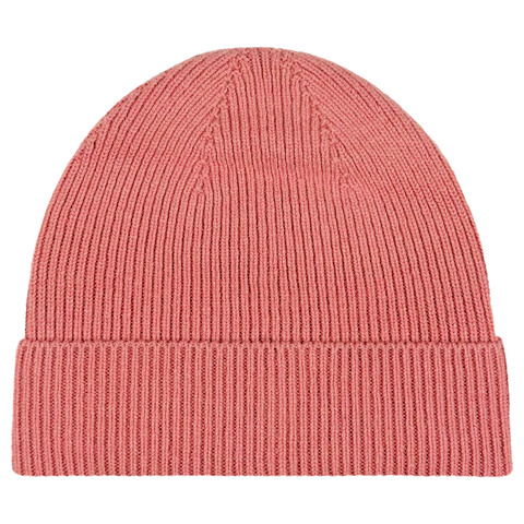 Bonnet en laine mérinos & cachemire - Vieux Rose