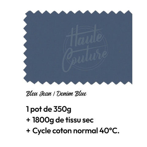 Teinture textile- Bleu jean