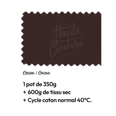 Teinture textile- Cacao