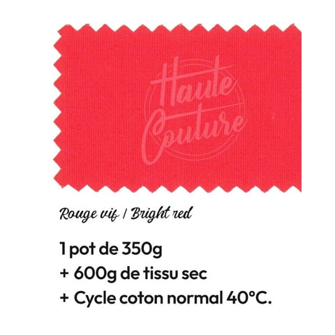 Teinture Textile - Rouge Vif