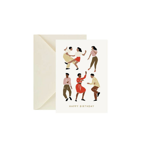 Carte Birthday Dancer