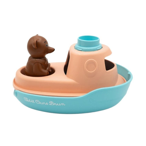 Petit Bateau Petit Ours Brun - Menthe