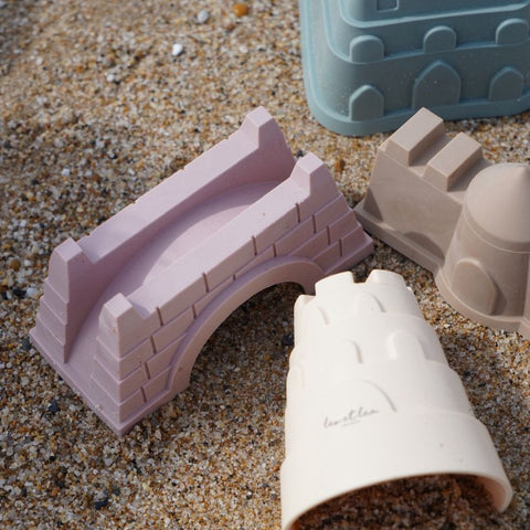 Set de plage en silicone - Soft pastel