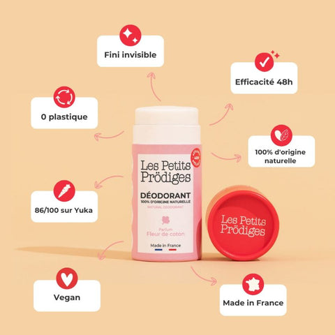 Stick déodorant 48h - Fleur de Coton