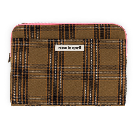 Pochette d'ordinateur 13/14' - Octave tartan