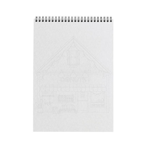 Carnet de coloriage A4 - Boutiques