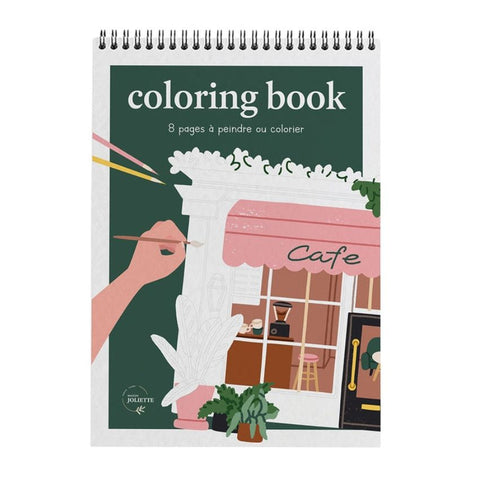 Carnet de coloriage A4 - Boutiques