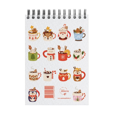 Carnet de coloriage A6 - Noël Gourmand