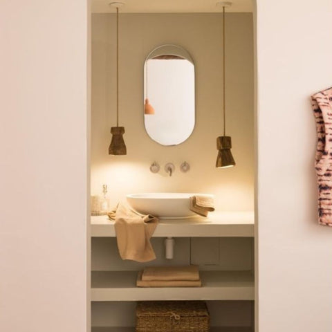 Drap de douche recyclé nid d'abeilles - Dragée