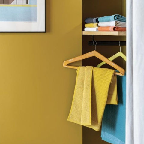 Drap de douche recyclé nid d'abeilles - Mirabelle