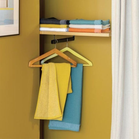 Serviette de toilette recyclée nid d'abeilles - Mirabelle