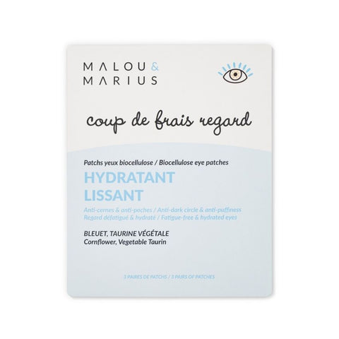 Patchs Yeux "Coup de frais regard" - Hydratant & Lissant