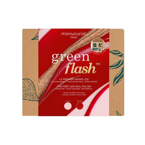 Coffret Green Flash - Hortensia + Red Cherry Manucurist