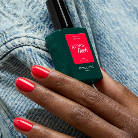 Vernis Semi Permanent Green Flash - Spicy