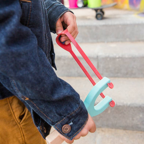 Catapulte en bois - Menthe