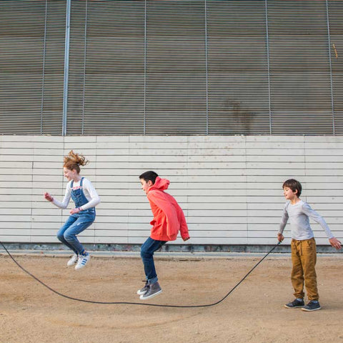 Maxi corde à sauter - Corail / Menthe