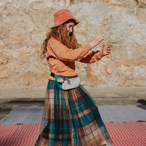 Yoyo en bois - Menthe