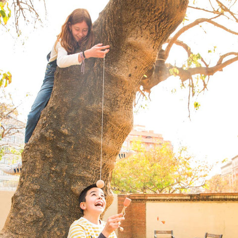 Yoyo en bois - Menthe