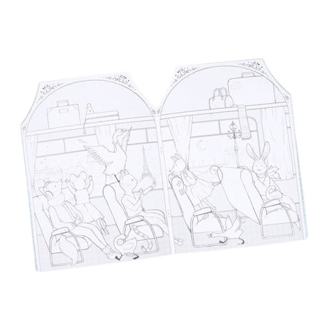Cahier de coloriage + stickers - La petite école de danse