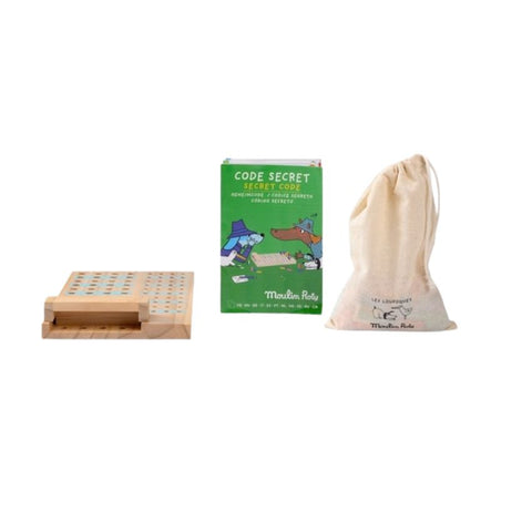 Code secret en bois - Les Loufoques