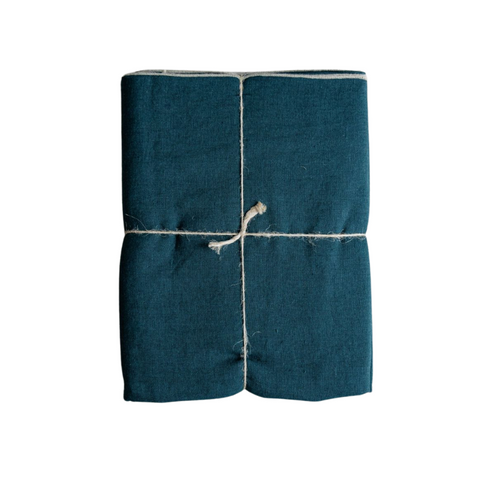 Nappe en lin 160X250 BLEU DE PRUSSE
