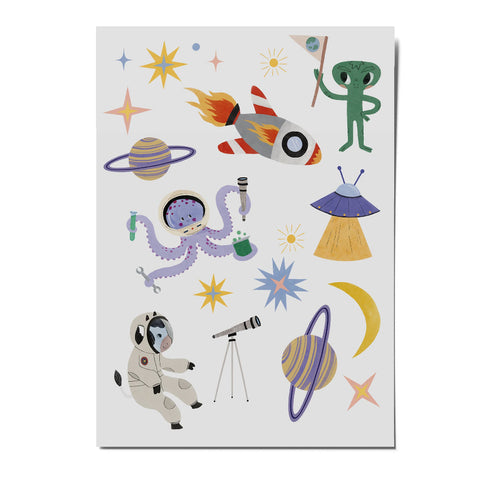 Tatouages bio pour enfants - Espace