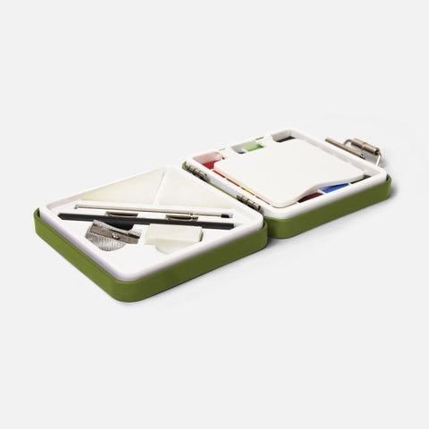 Kit d'aquarelle de voyage - Olive