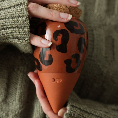 Réservoir À Eau "Olla Hydratant" - Léopard Macchiato