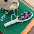 Petite brosse à cheveux "L'indispensable n°02" Soin et démêlage blanc crème La Bonne Brosse