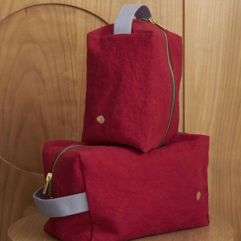 Petite Trousse Cube - Iona Cherry