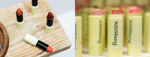 Les rouges à lèvres Pomponne