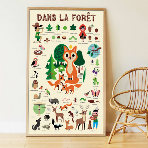 Poster foret poppik