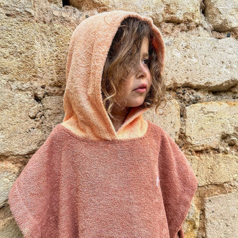Poncho de bain enfant Terra Pêche