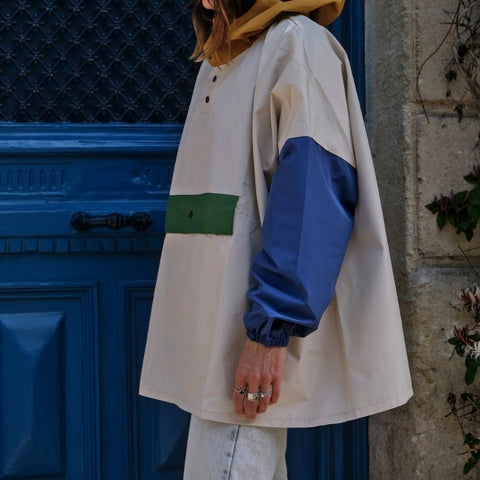 Poncho de pluie court - Old School