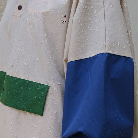 Poncho de pluie court - Old School