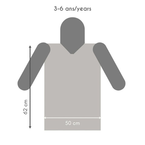 Poncho de pluie enfants - Blue Leo